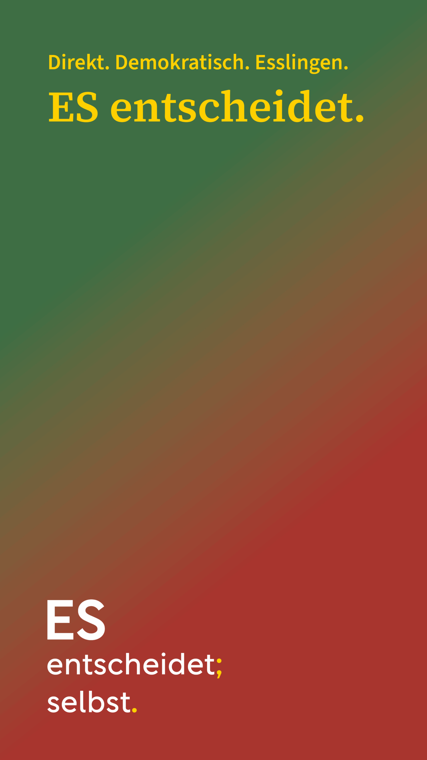 Grafik „ES entscheidet.“