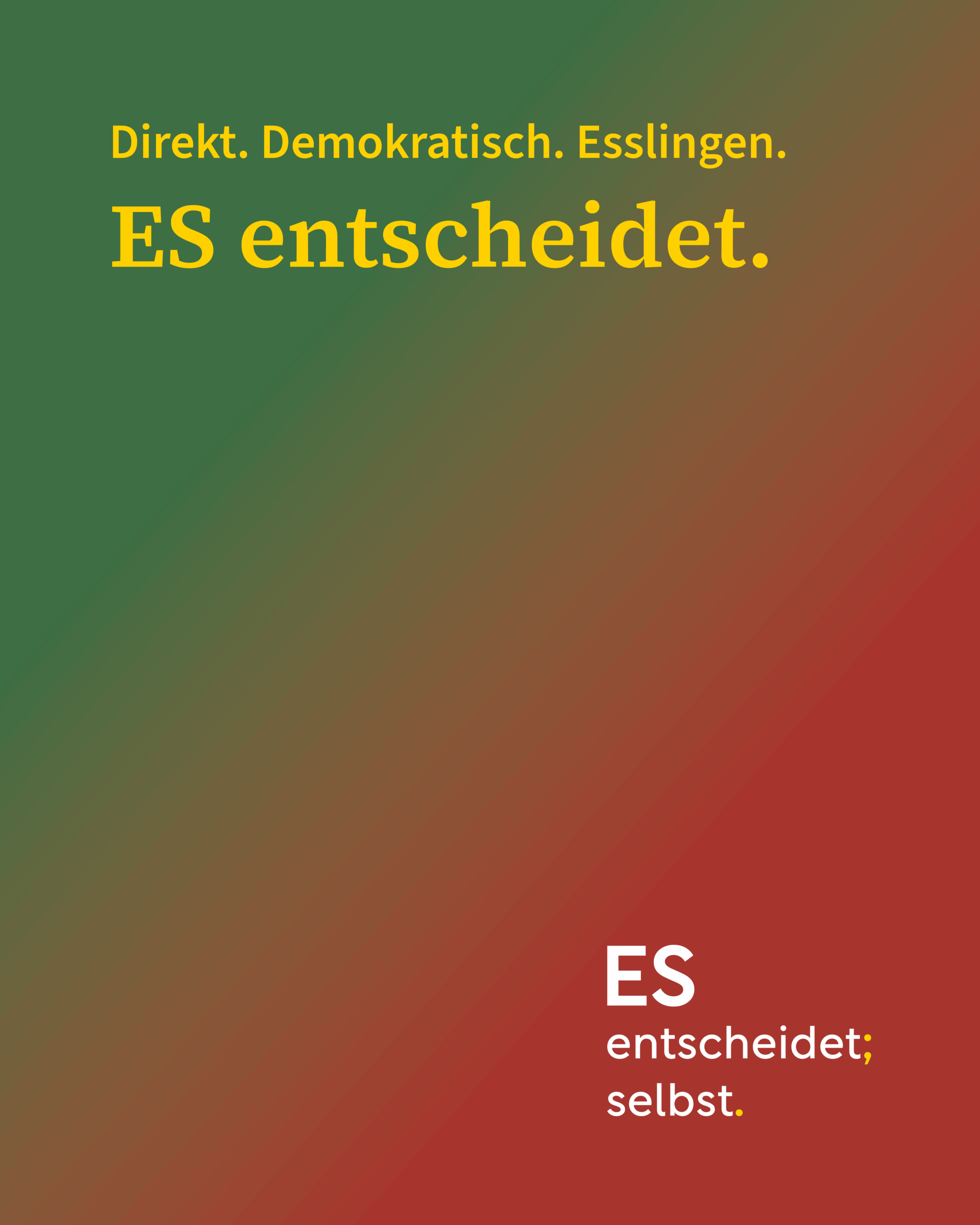 Grafik „ES entscheidet.“