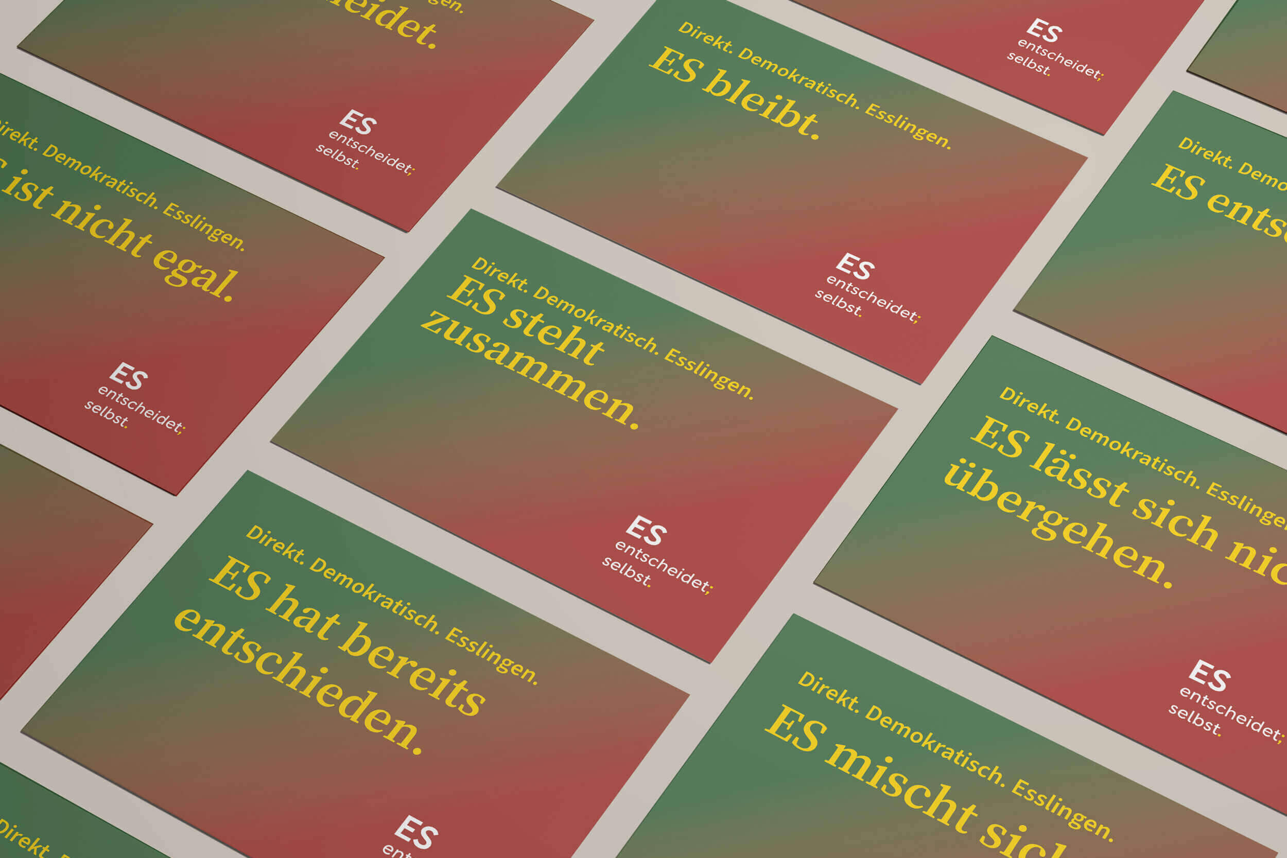 Unterstützung Bürgerbegehren Esslingen – Flyer-Aktion